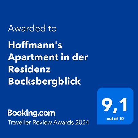 גוסלר Hoffmann'S Apartment In Der Residenz Bocksbergblick מראה חיצוני תמונה